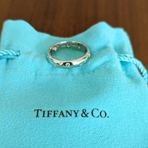 Platinum 950 Etoile Band  from Tiffany & Co